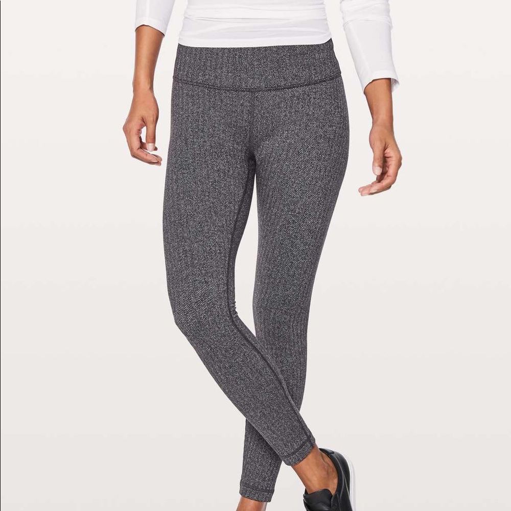 Lululemon herringbone wunder unders